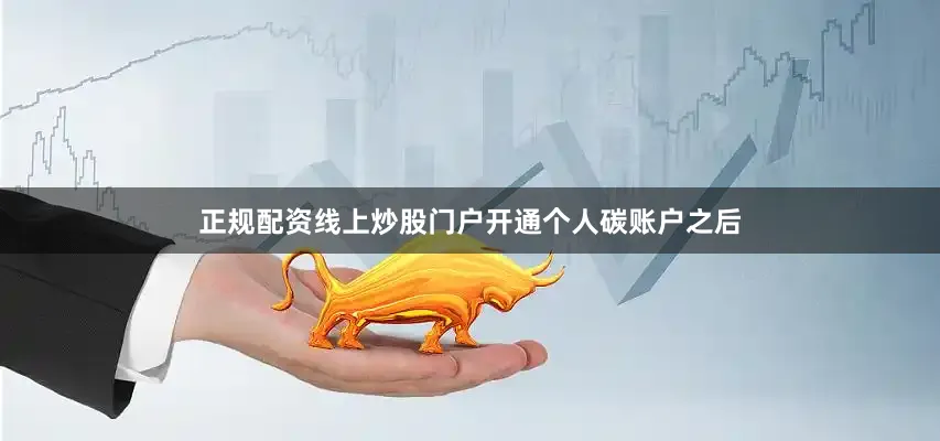 正规配资线上炒股门户　　开通个人碳账户之后